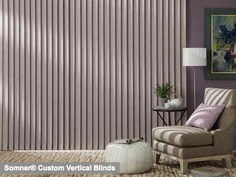 Somner® Custom Vertical Blinds